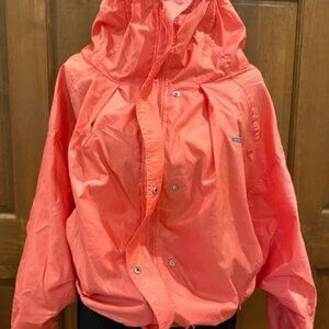 Adidas Stella McCartney Peach Pink Windbreaker Tennis Jacket